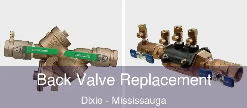  Back Valve Replacement Dixie - Mississauga