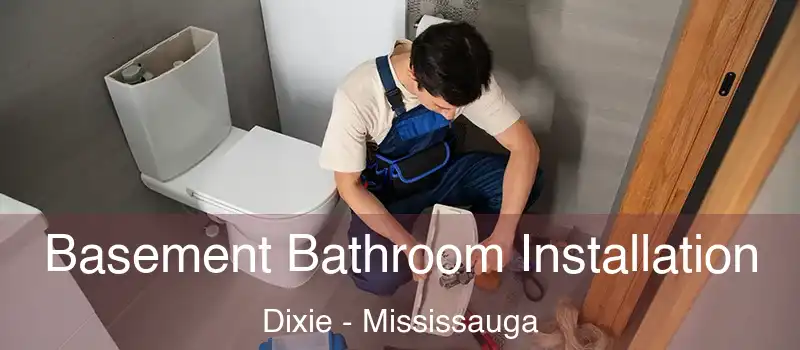  Basement Bathroom Installation Dixie - Mississauga