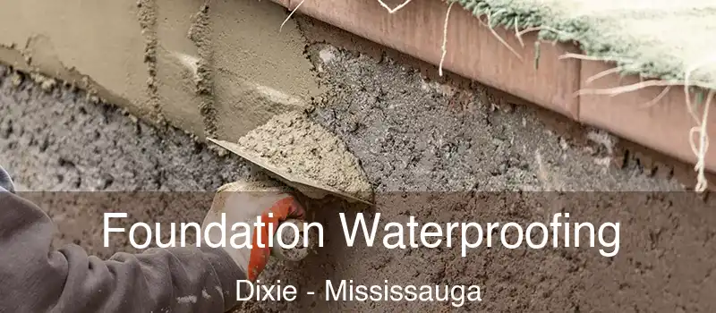  Foundation Waterproofing Dixie - Mississauga