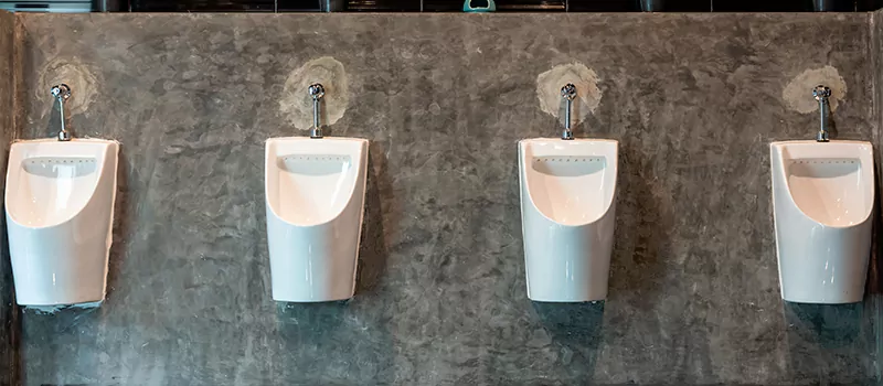 Wall-Mounted Urinal Installation in Dixie, Mississauga