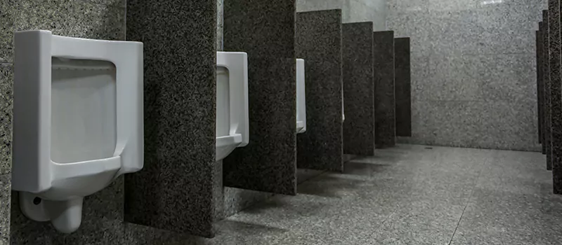 Urinal Divider Installation in Dixie, Mississauga