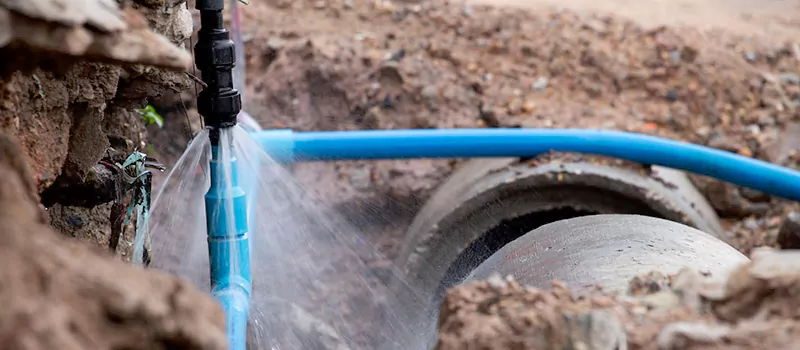 Pipe Replacement for Water Main Breaks in Dixie, Mississauga
