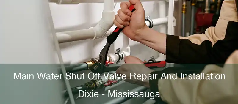  Main Water Shut Off Valve Repair And Installation Dixie - Mississauga