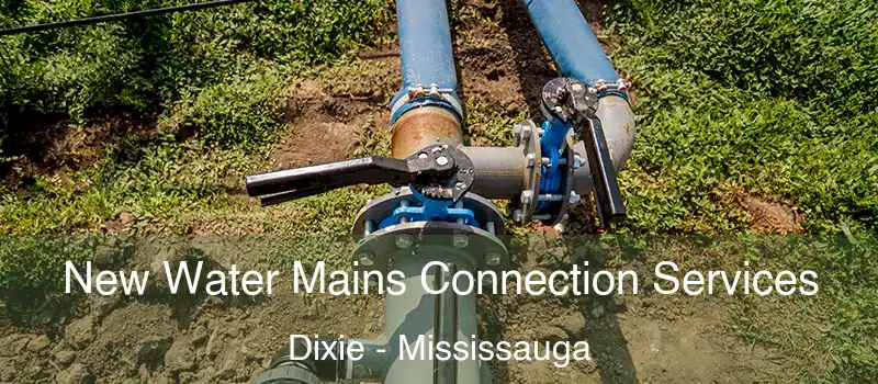  New Water Mains Connection Services Dixie - Mississauga