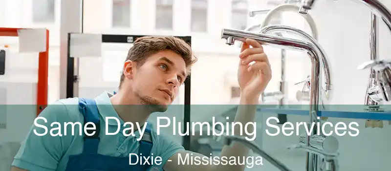  Same Day Plumbing Services Dixie - Mississauga
