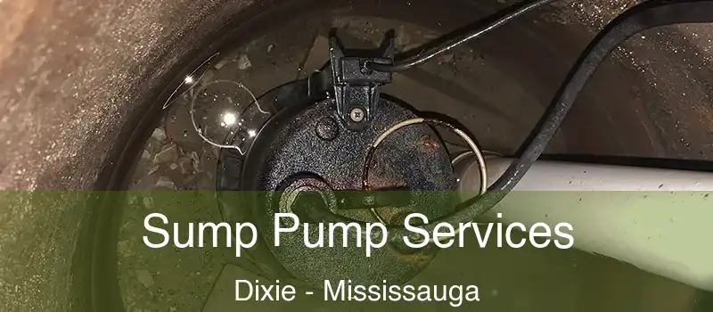  Sump Pump Services Dixie - Mississauga